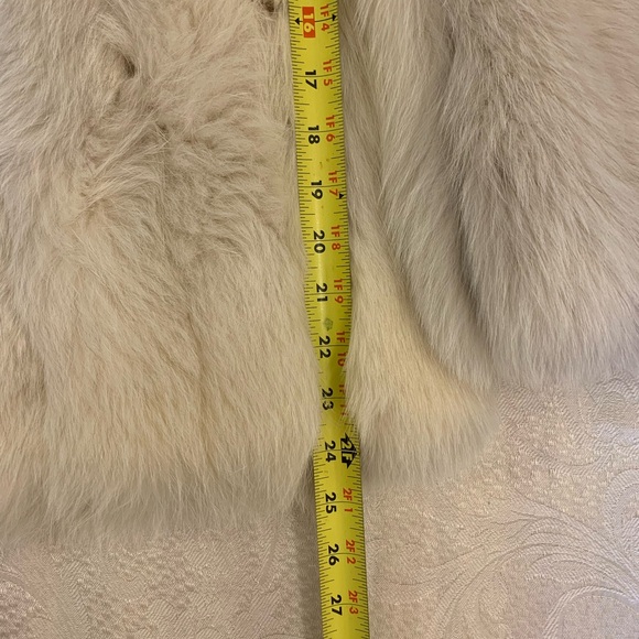 Blue Fox Fur Coat - Picture 7 of 9